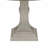 Taranto 59" Round White And Gray Dining Table