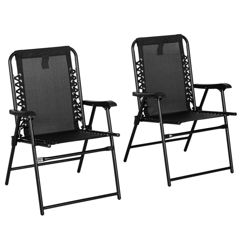 Breeonna Folding Patio Dining Armchair