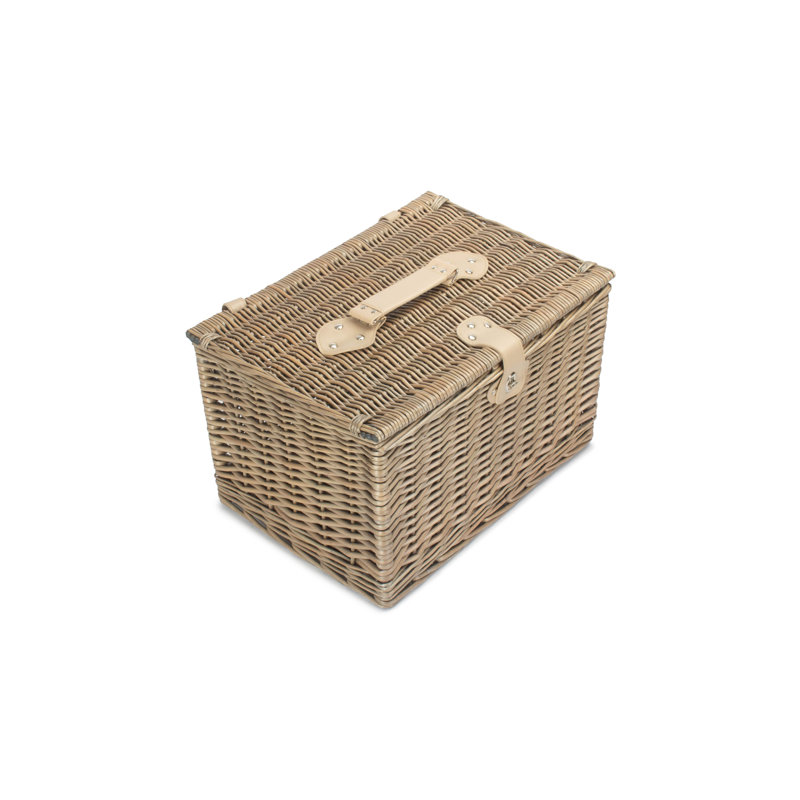 Wicker Chest Hamper Basket, Large