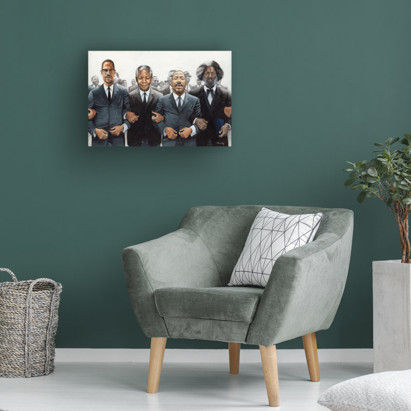 Art sur toile «Bachelor Manasseh Johnson, force en chiffres», H 12 po x l 19 po