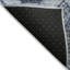 Tapis bleu intérieur / extérieur lavable à la machine Xhevrie-957145602