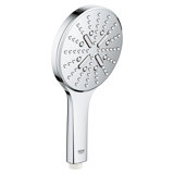 GROHE Rainshower 3-Setting Handheld Shower Head, Rain Jet Settings, 1.75 GPM