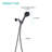 5 Mode Adjustable Settings Handheld Shower Head with Hose High Pressure Shower Heads-129237755