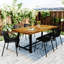 Chaises de salle à manger de patio-385068749