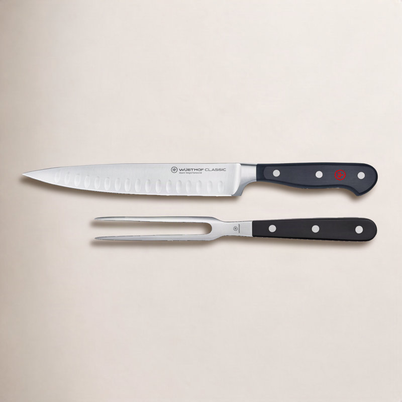 WÜSTHOF Classic Hollow Edge Carving Set