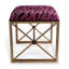 Medallion Upholstered Utility Stool-2081541678