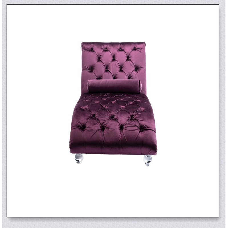 Canapé de loisirs avec pieds, Mauve