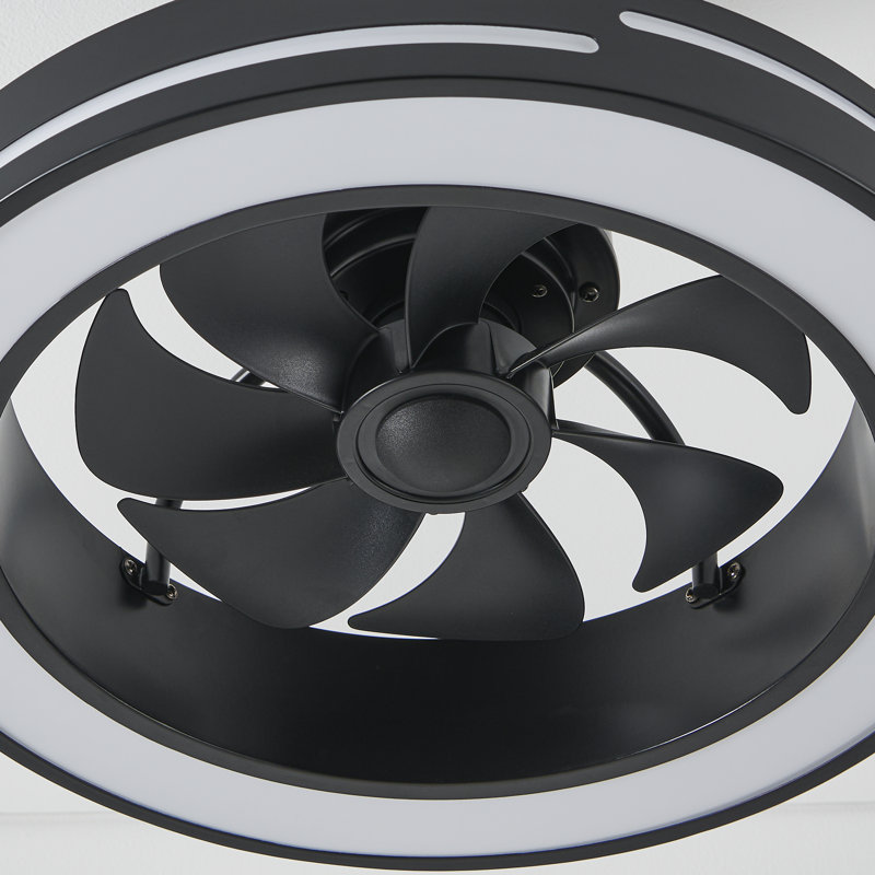 Ventilateur de plafond à intensité variable avec lumières DEL et télécommande