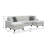 Ranger Gray Chaise Sectional
