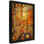 Art mural encadré noir de style forêt dorée de style Gustav Klimt, impression de cadre bohémien Art Nouveau-1286853597