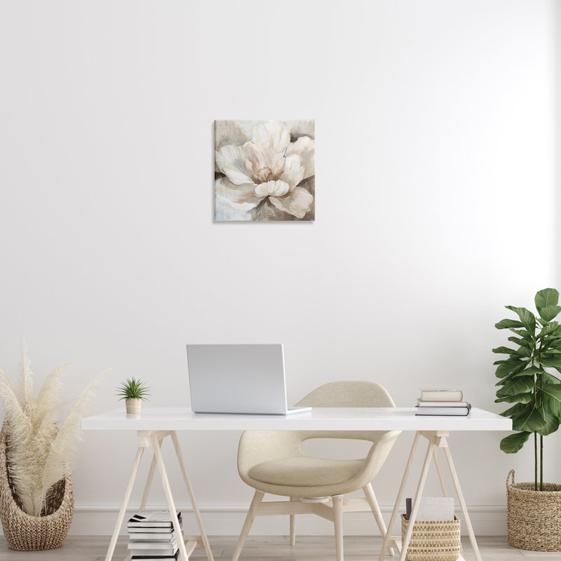 Toile luxuriante, design par Nina Blue, H 17 po x l 17 po
