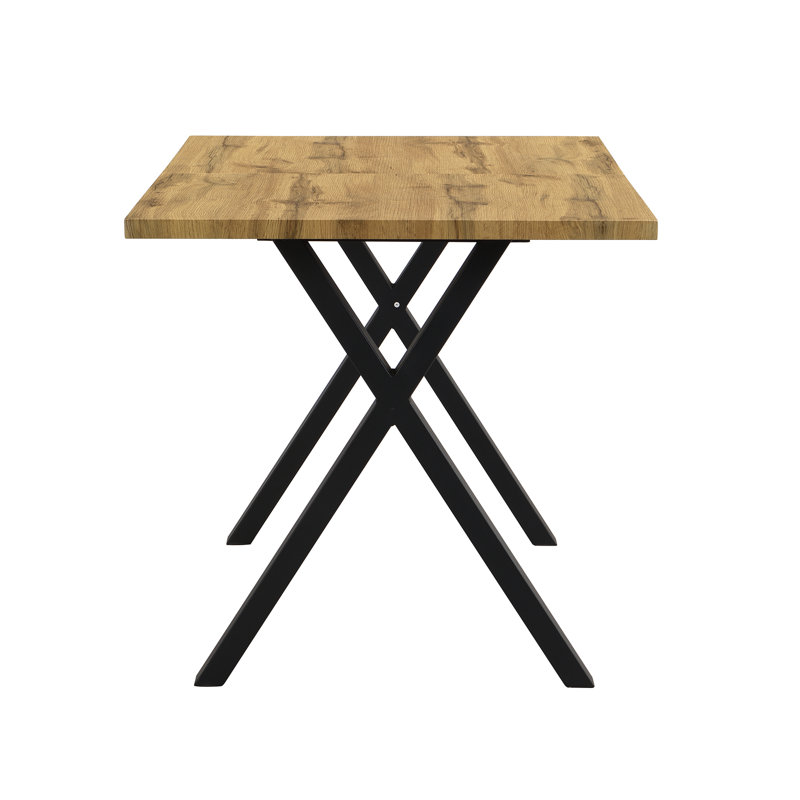 Metal Base Dining Table