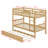 Bunk Bed With Trundle, Featuring Ladder And Safety Guardrails-597630361
