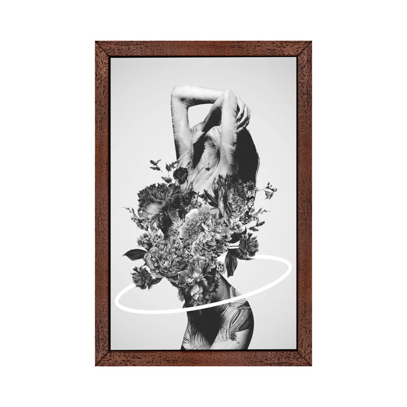 Be Slowly by Daniel Taylor - Painting on Canvas, 101.6 cm H x 66.04 cm W, Brown Floater Framed