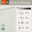  Store alvéolaire semi-transparent sans fil 1 po No Drill No Tools-1040567129-1040567505