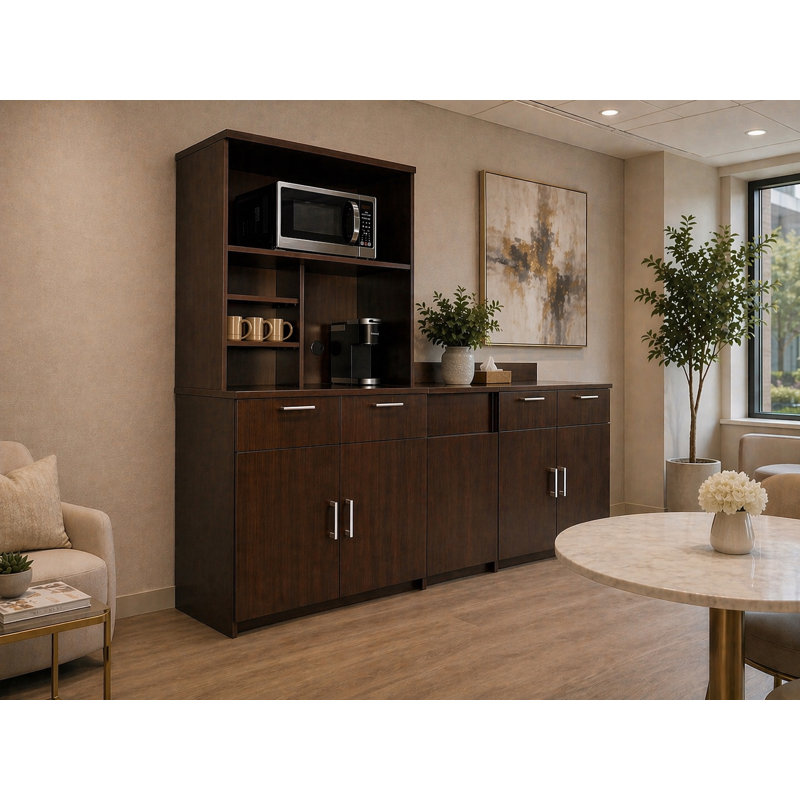 Armoire de base H 75 po x l 90 po x p 24 po, Espresso