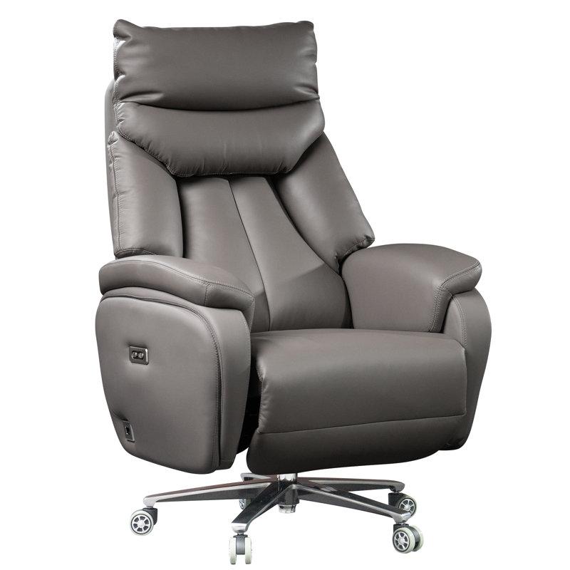 Fauteuil de bureau inclinable électrique Kinnls Coast, Gris