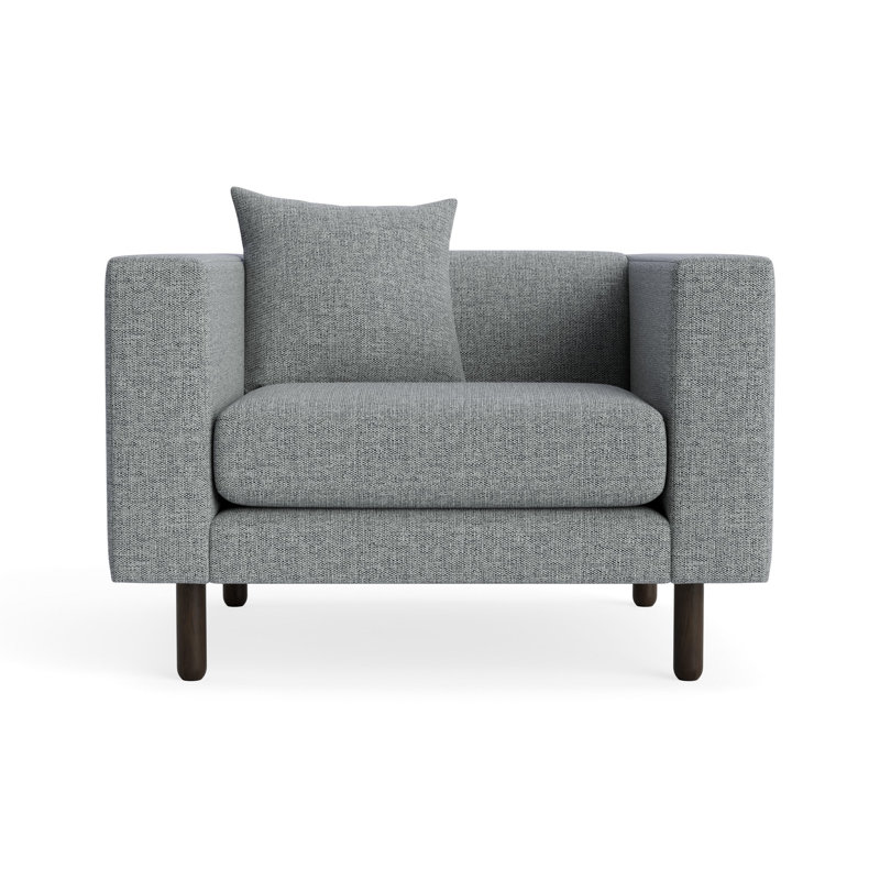 MTO - Mono Lounge Chair, Kvadrat Guest Gray Blue