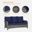 Ensemble de conversation pour 9 personnes-96068199