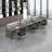Miland Rectangle 3 Person 141.73'' L Training Table