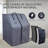 Ancel 1 - Person Indoor Portable Traditional Steam Sauna with Remote Control-99470206
