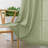 Vollmar Linen Blended Grommet Semi-Sheer Curtain Pair-19359317-19359322