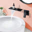Bathroom Waterfall Single Handle Sink Faucet.-90044874