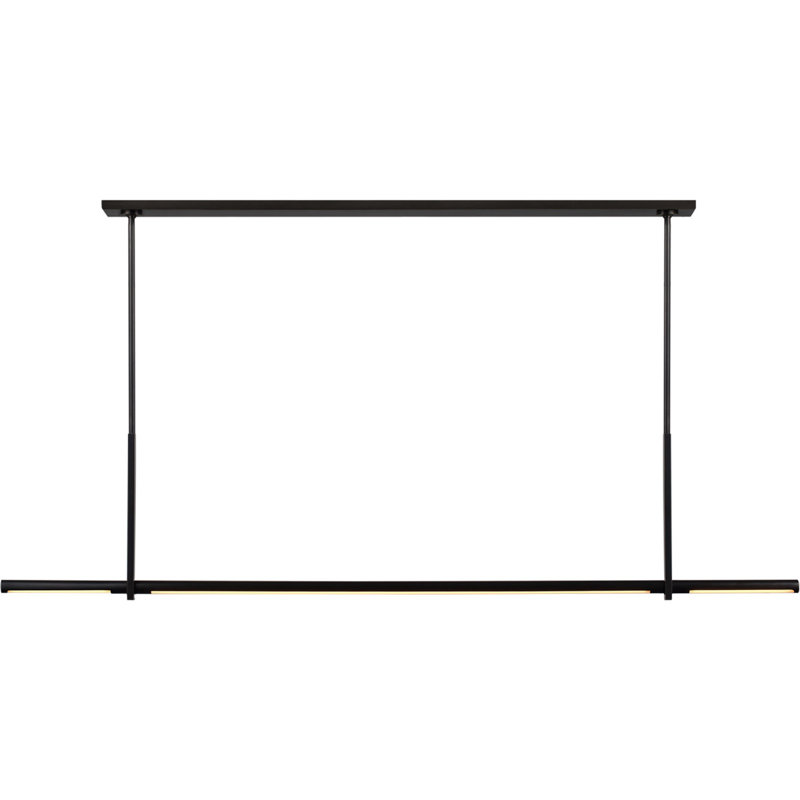 Kelly Wearstler Axis Large Linear Pendant, Bronze