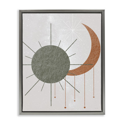 Sun & Moon in Minimal Style