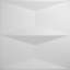 Panneaux muraux blancs H 19,625 "x l 19,625" (paquet de 12)-118913738