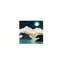 Starry Sky Mountain Lake, 16 X 16, Built-In Wooden Frame Wall Art