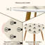 Ensemble de 2 tables basses gigognes Triangle