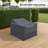 Zariah Teak Outdoor Lounge Chair Patio Cover
