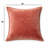 Throw Pillow | Stonewashed Cotton Velvet Throw Pillow with Decorative Handstitched Edges-18X18"-112777828