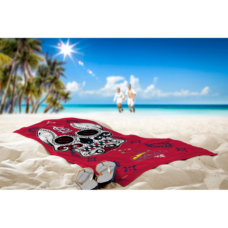 Cotton Blend Beach Towel, St. Louis Cardinals