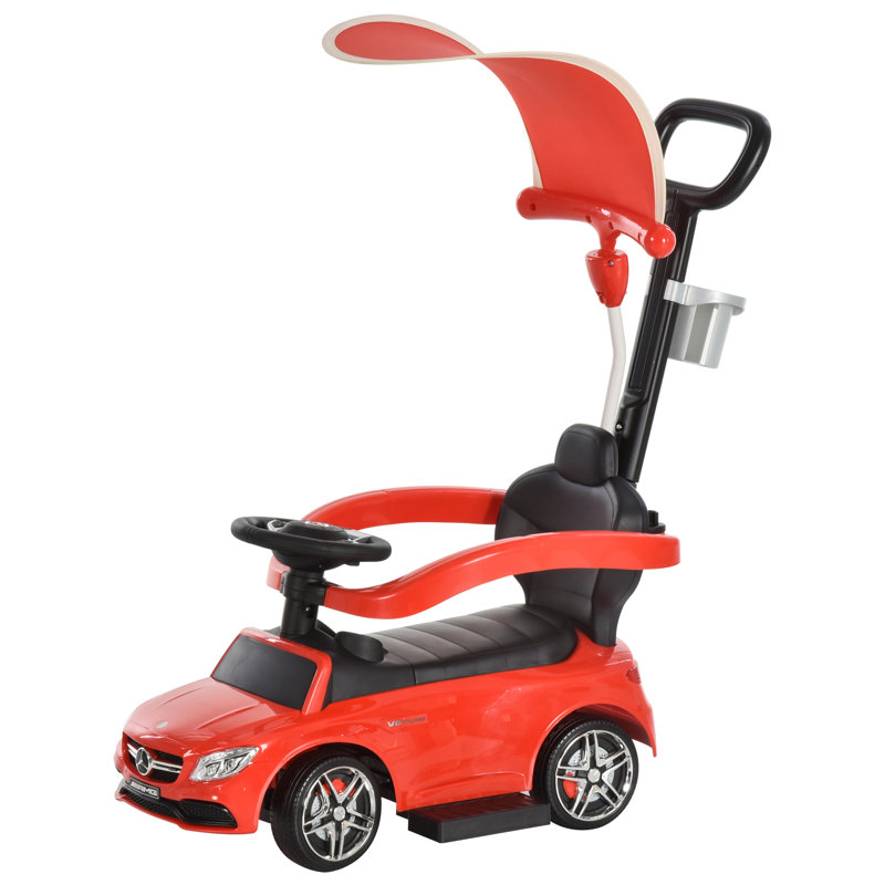 Haddad Isabelle & Max Push/Pull Ride On, Red