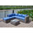 Patio Sofa With Cushions