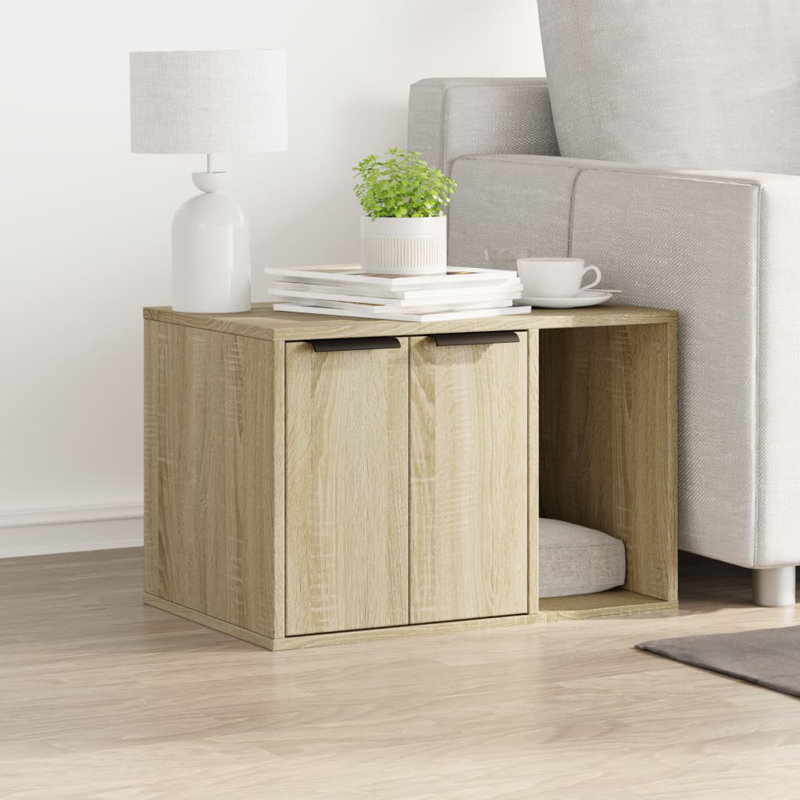 Engineered Wood Stocking Holder, Sonoma Oak