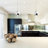 Venezia 1-Light LED Seeded Glass Pendant Light with Adjustable Height-65216922