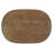 Round Solid Mango Wood Accent Side Table