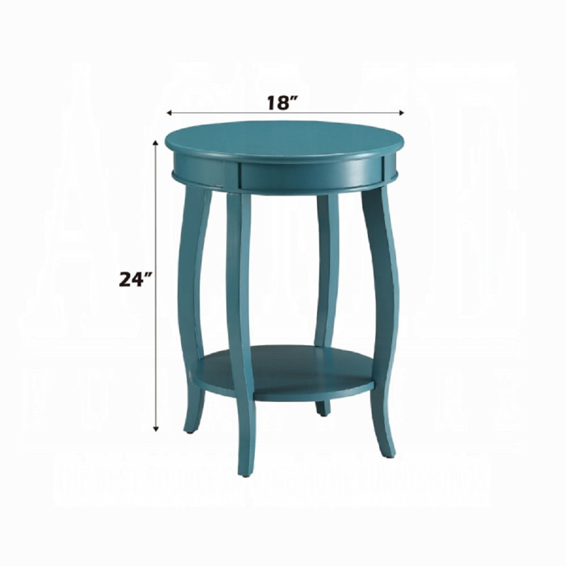 Table d'appoint Aberta, Bleu