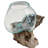 Kaydenze Decorative Glass Planter on Wood Base