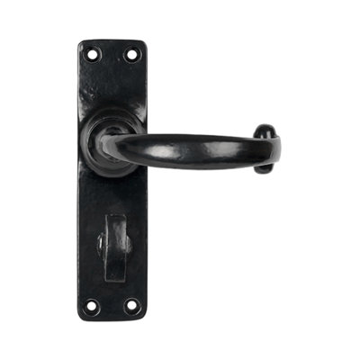 Black Lever Bathroom Set