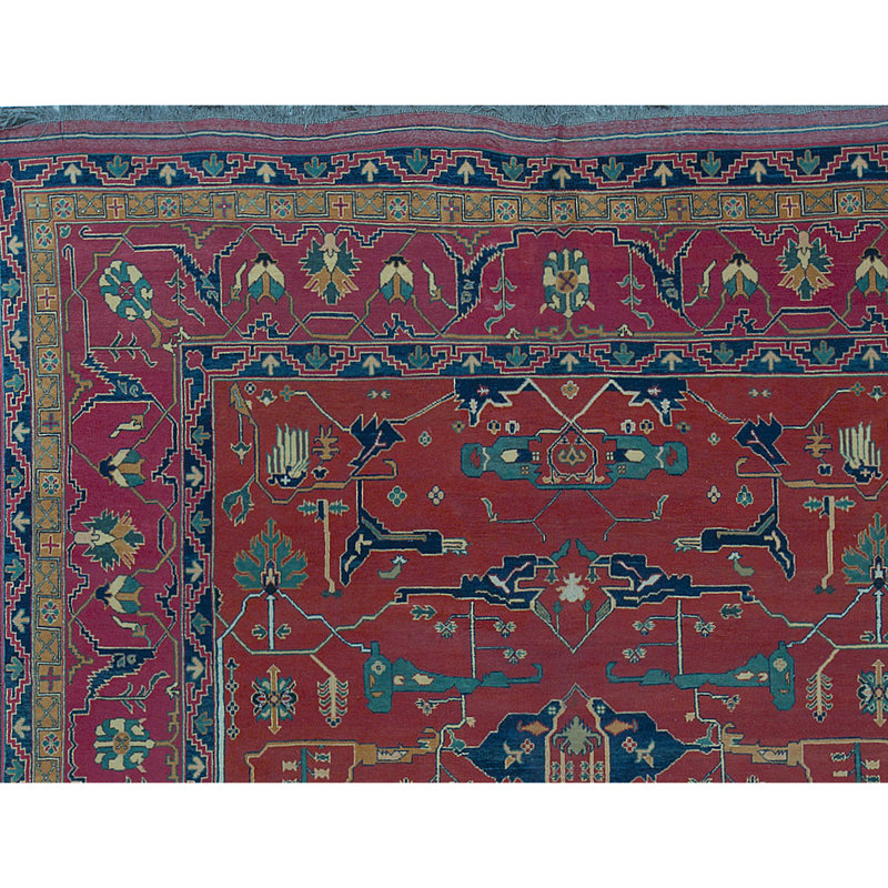 Afghan Wool Southwestern Area Rug