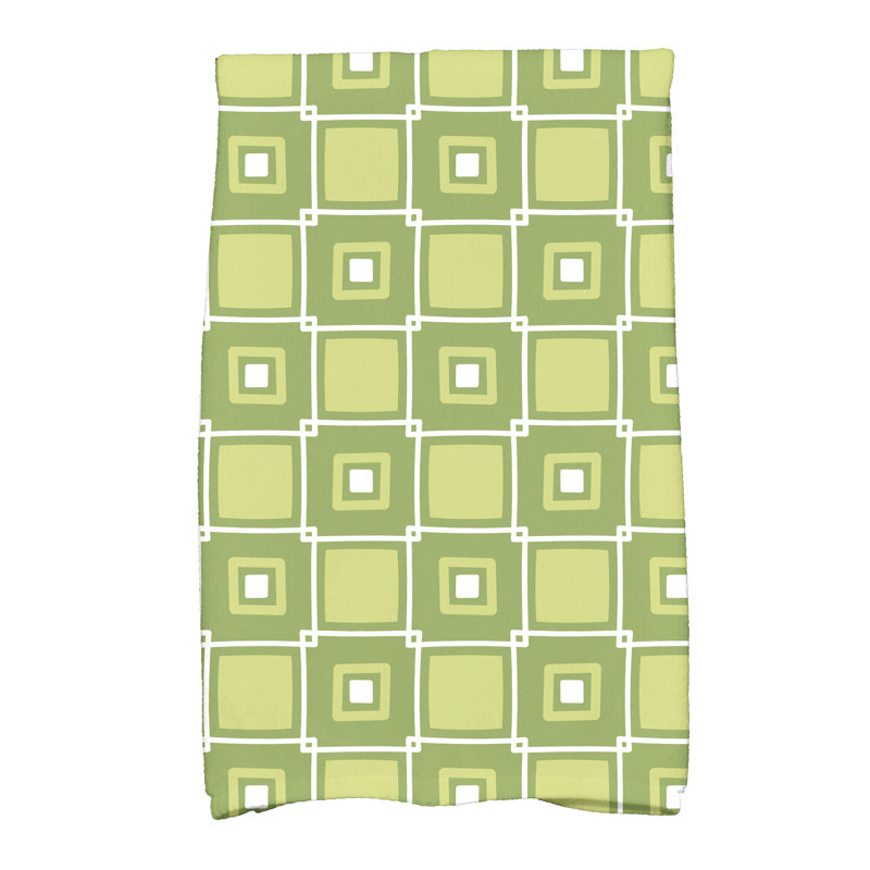 Odelina Tea Towel Kitchen Towel, Green