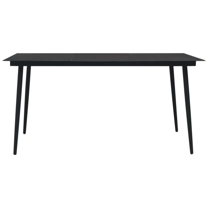 Perrin Square Dining Set, 29.1" H x 74.8" W x 35.43" L, 8