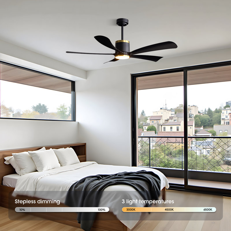 52" Ceiling Fan With Light