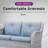 Schutt 51.18'' Wide Straight Loveseat with Cushions-105956671