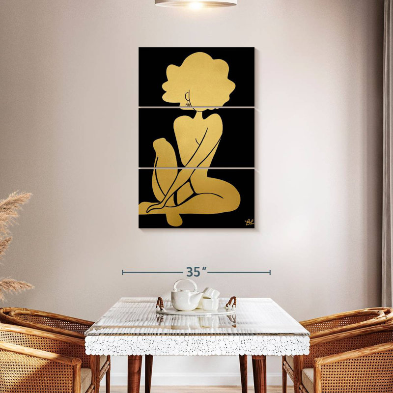 Leisha Sitting Pretty, 45" H x 28" W