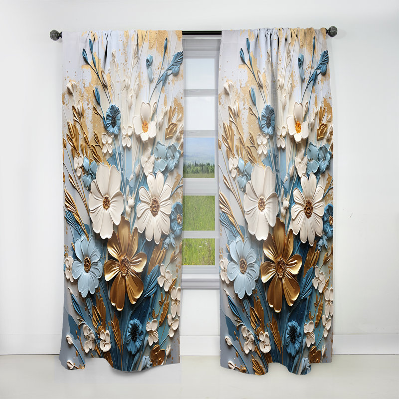 Rideau en velours traditionnel Somersall Somersall, L 52 po x L 84 po